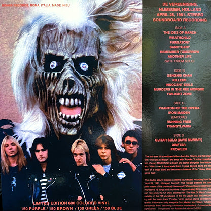IRON MAIDEN – Definitive Nijmegen 1981 2xLP (color vinyl)