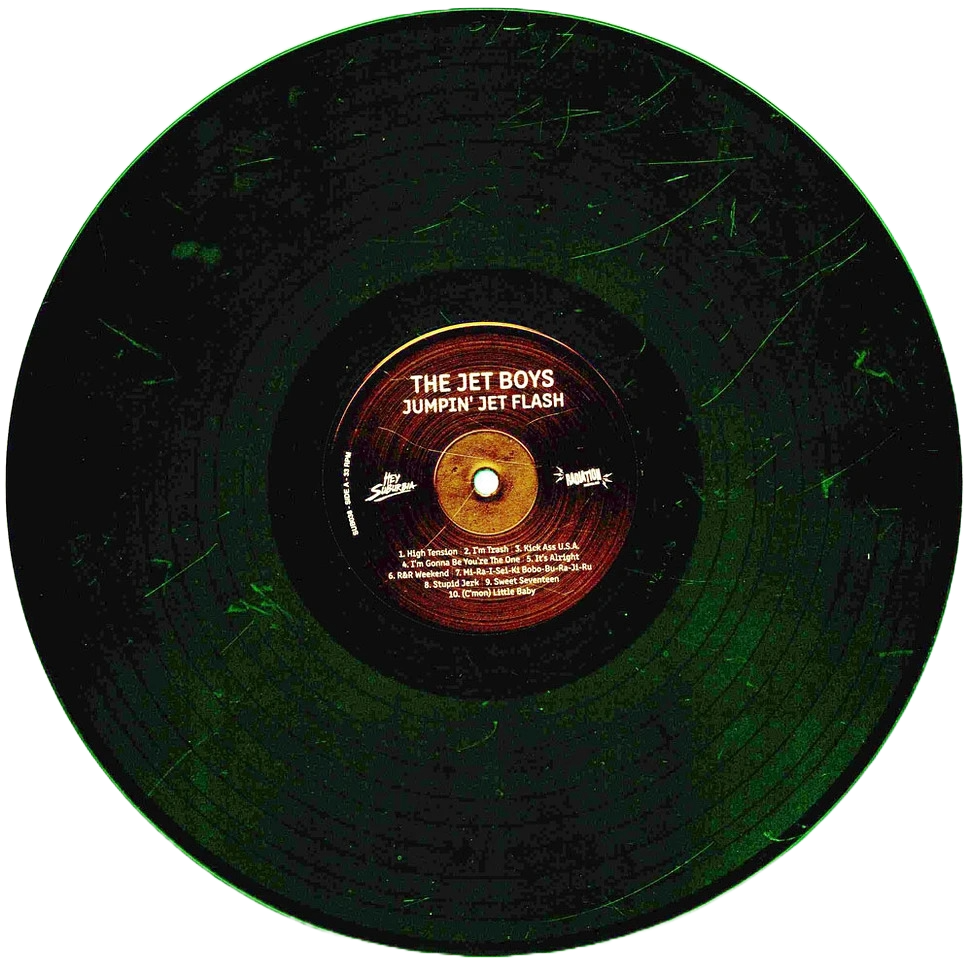JET BOYS – Jumpin' Jet Flash LP (green vinyl)