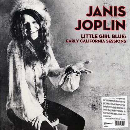 JANIS JOPLIN – Little Girl Blue • Early California Sessions LP (clear vinyl)