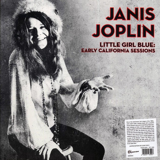 JANIS JOPLIN – Little Girl Blue • Early California Sessions LP (clear vinyl)