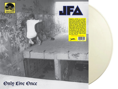 J.F.A. – Only Live Once LP (white vinyl)