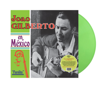 JOÃO GILBERTO – En México LP (aqua green vinyl)