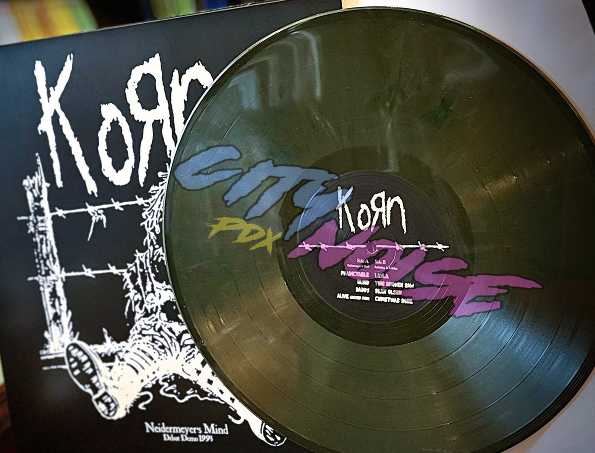 KORN – Neidermeyer's Mind • Debut Demo 1993 LP (marbled color vinyl)