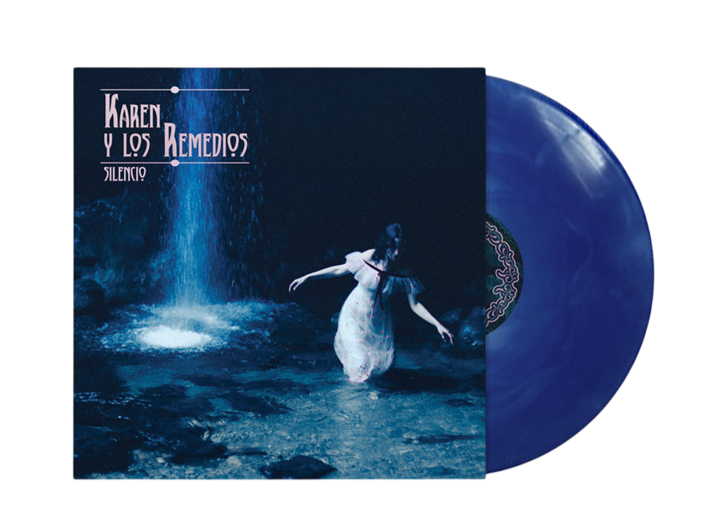 KAREN Y LOS REMEDIOS – Silencio LP (black/blue galaxy vinyl)
