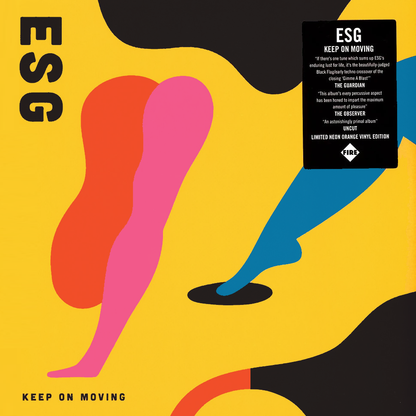 ESG – Keep On Moving LP (neon orange vinyl)