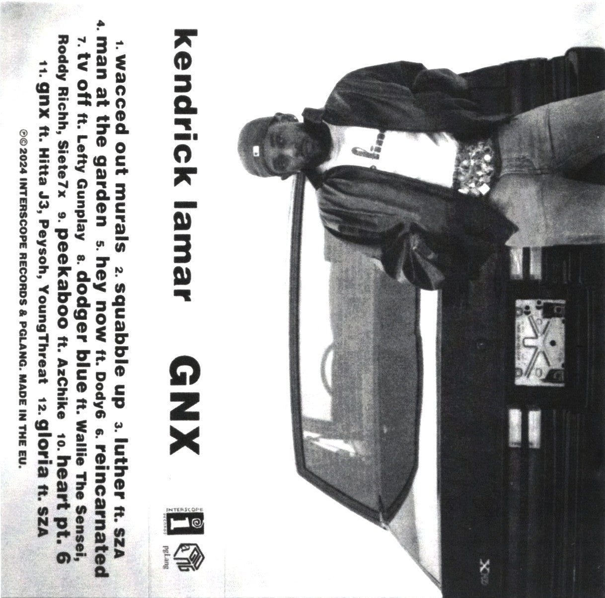 KENDRICK LAMAR – GNX Cassette