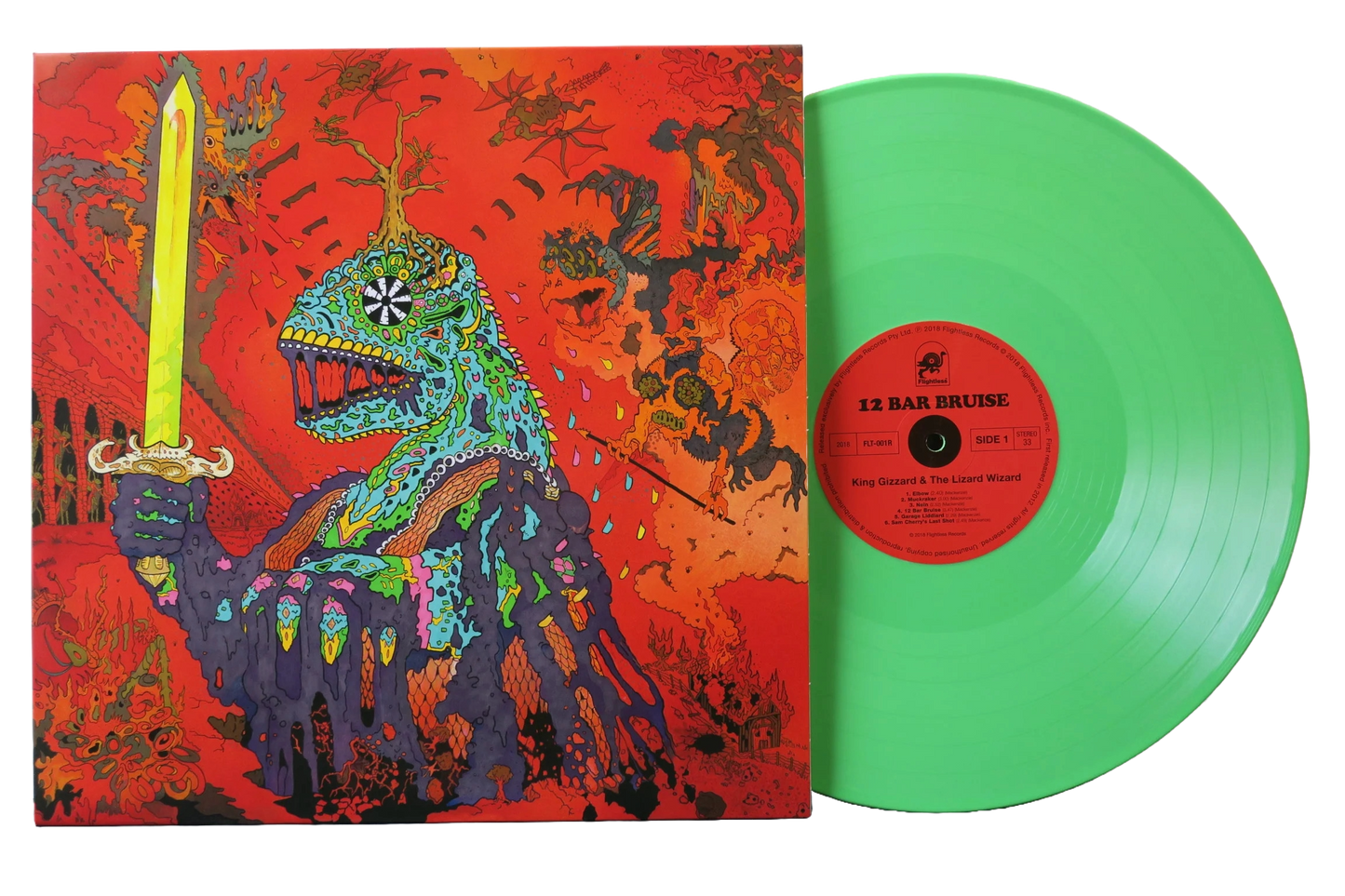 KING GIZZARD & THE LIZARD WIZARD – 12 Bar Bruise LP (green vinyl)