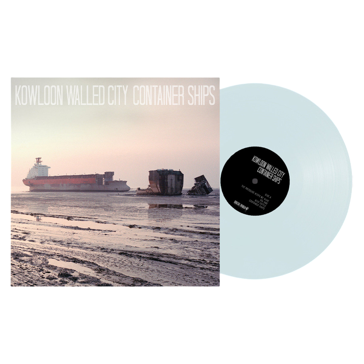 KOWLOON WALLED CITY – Container Ships LP (icy transparent blue vinyl)