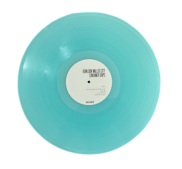 KOWLOON WALLED CITY – Container Ships LP (icy transparent blue vinyl)