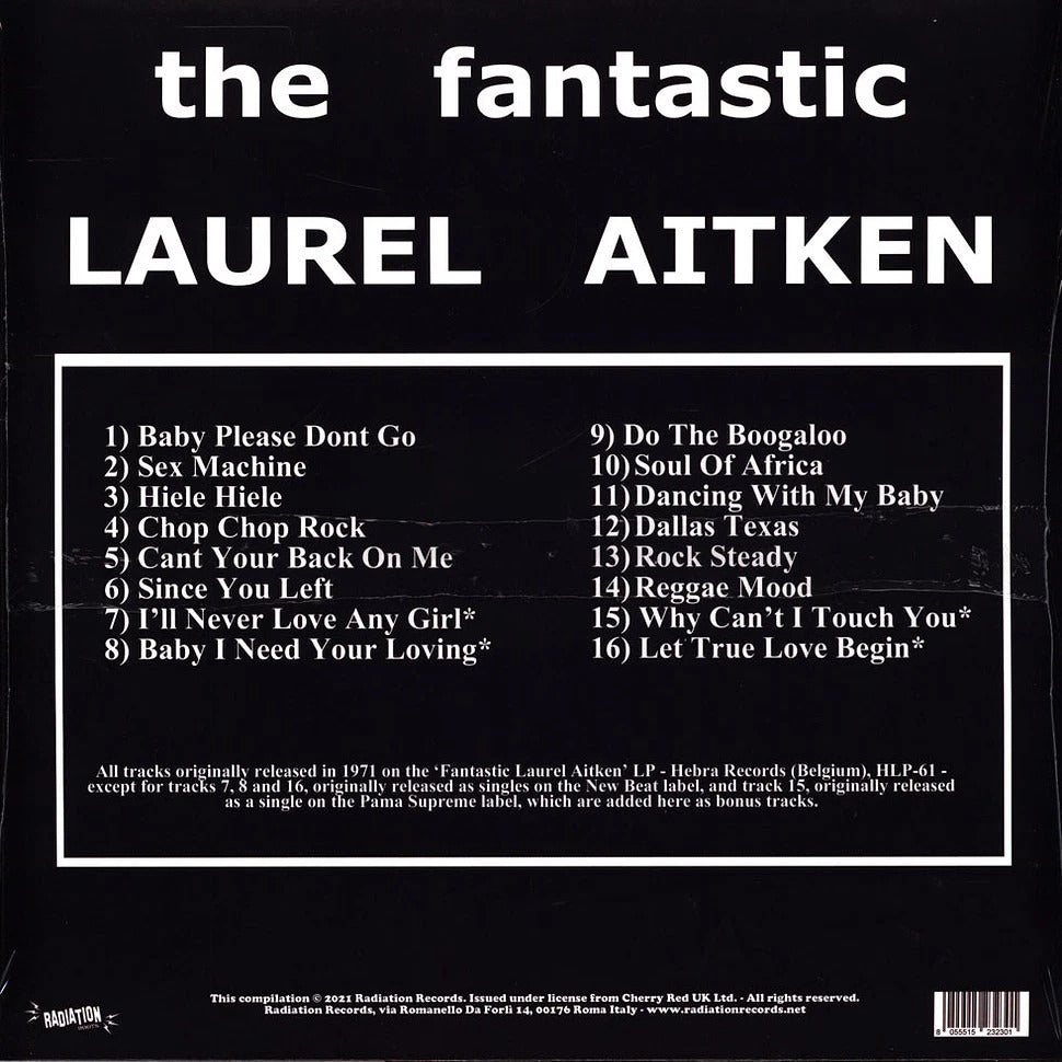 LAUREL AITKEN – The Fantastic Laurel Aitken LP