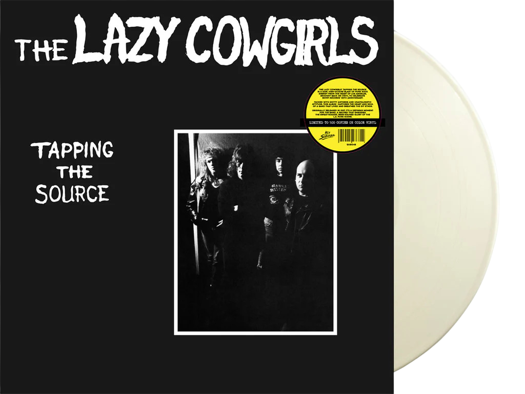 LAZY COWGIRLS – Tapping The Source LP (white vinyl)