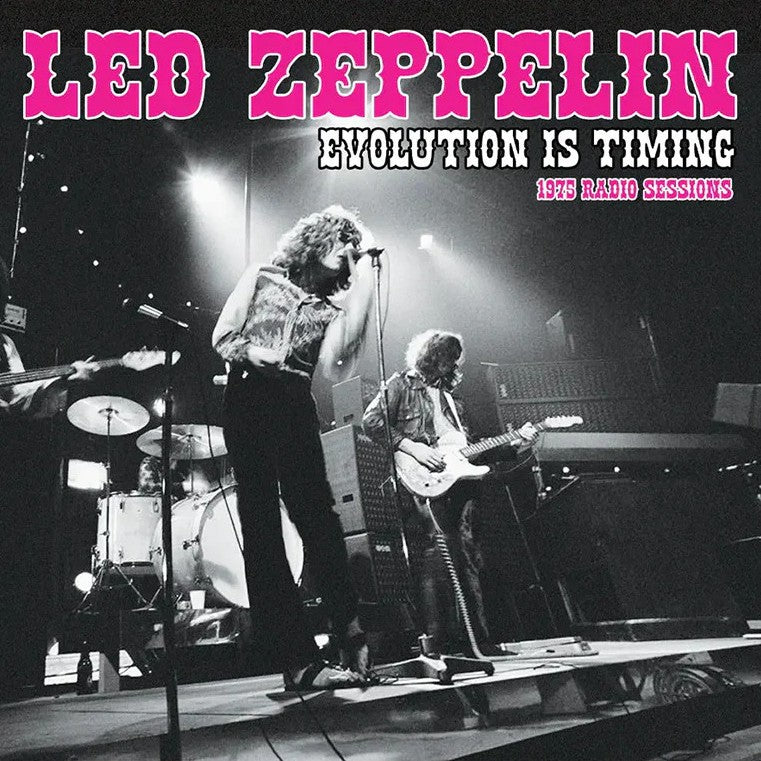 LED ZEPPELIN EVOLUTION IS TIMING 初回デザイン LED ZEPPELIN – Evolution Is Timing • 1975 Radio Sessions 2xLP
