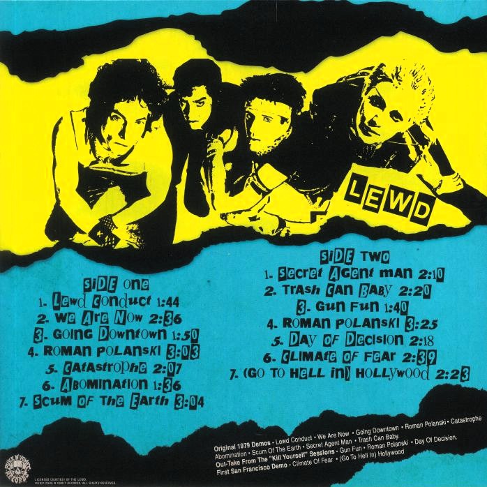 LEWD – Demo-nstrations LP