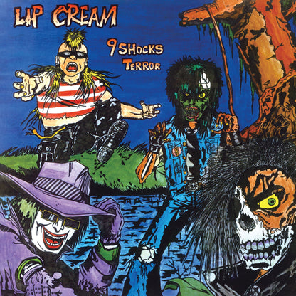 LIP CREAM – 9 Shocks Terror LP (royal blue vinyl)