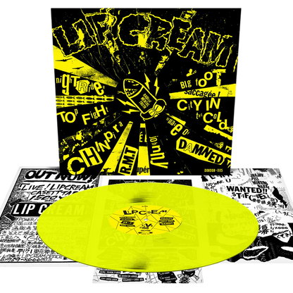 LIP CREAM – Big Foot Cassette LP (highlighter yellow vinyl)