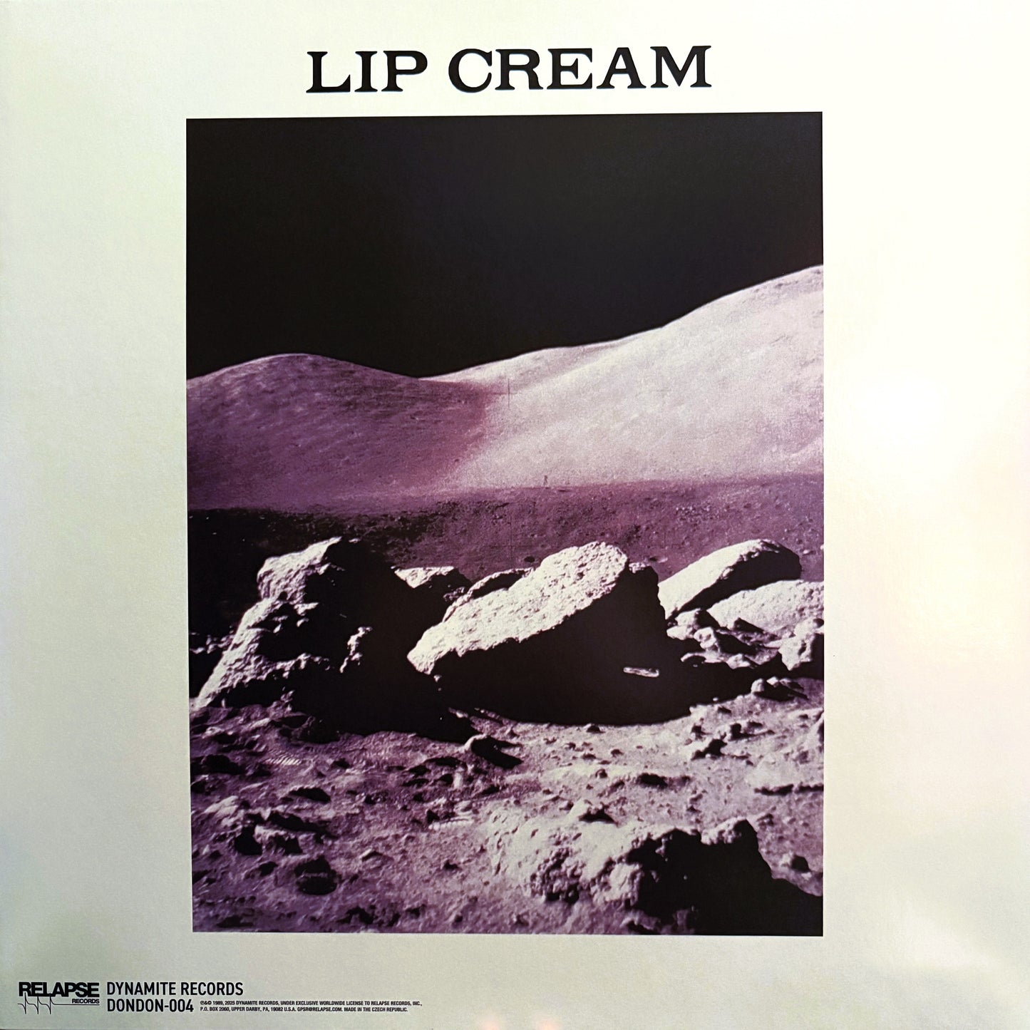 LIP CREAM – 罪 -Sin- LP (metallic silver vinyl)
