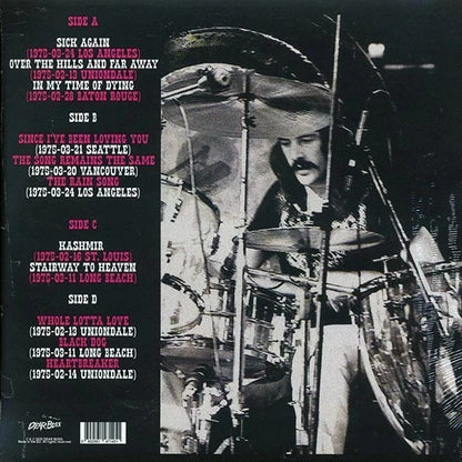 LED ZEPPELIN – Evolution Is Timing • 1975 Radio Sessions 2xLP (pink marbled vinyl)