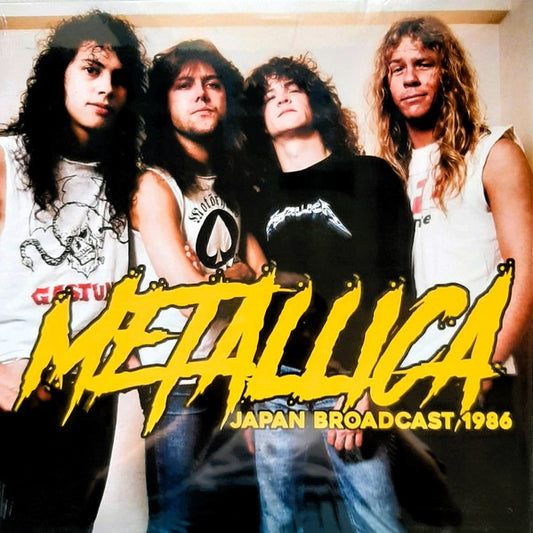 METALLICA – Japan Broadcast 1986 2xLP