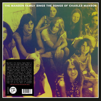 MANSON FAMILY – The Manson Family Sings The Songs Of Charles Manson LP (red vinyl)