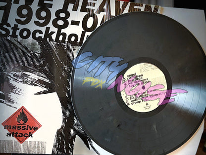 MASSIVE ATTACK – Live Heaven • Stockholm, Sweden 1998 LP (color vinyl)