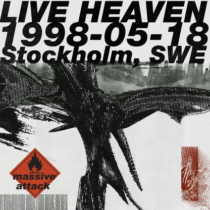 MASSIVE ATTACK – Live Heaven • Stockholm, Sweden 1998 LP (color vinyl)