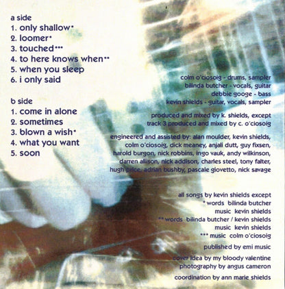 MY BLOODY VALENTINE – Loveless Cassette