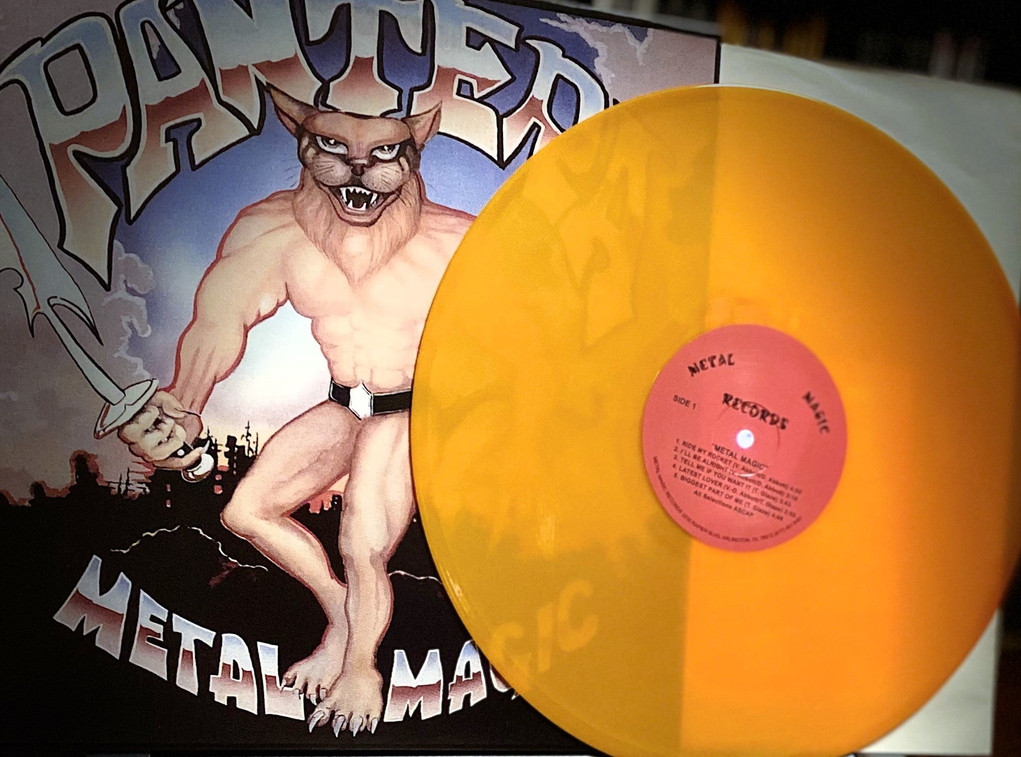 PANTERA – Metal Magic LP (orange vinyl) – CITY NOISE