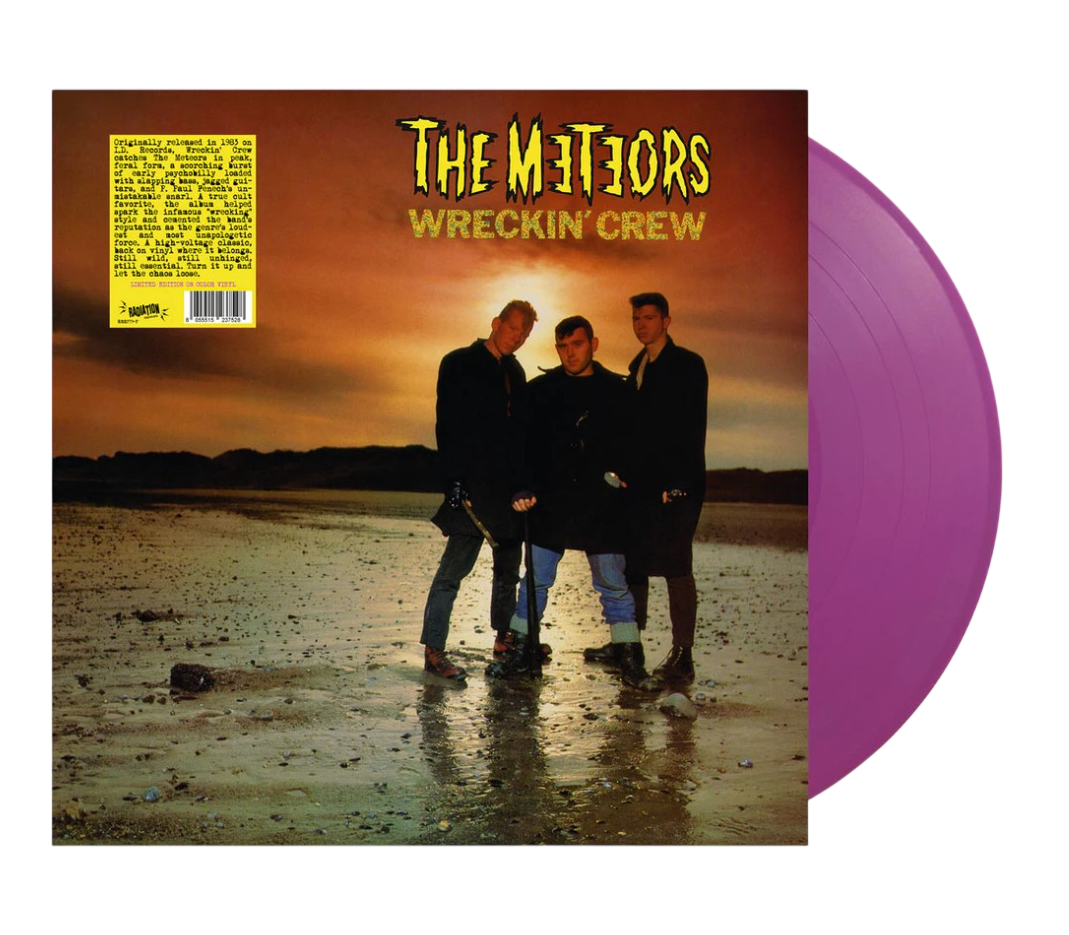 METEORS – Wreckin' Crew LP (purple vinyl)