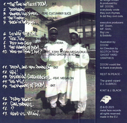 MF DOOM – Operation Doomsday Cassette