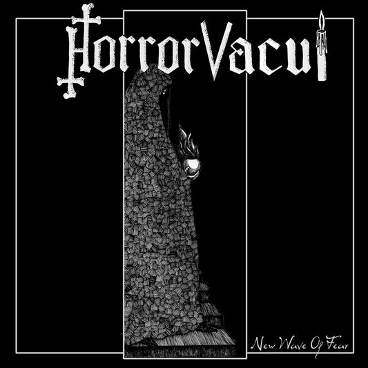 HORROR VACUI – New Wave Of Fear LP (silver/black marbled vinyl)