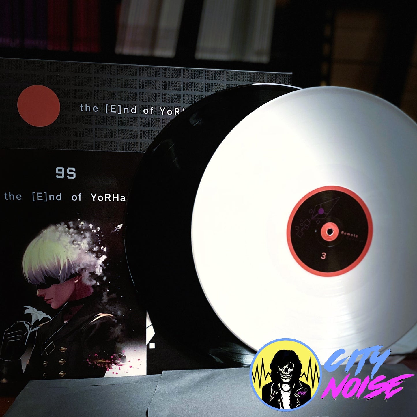 V/A – NieR • the [E]nd of YoRHa OST 2xLP (white/black vinyl)