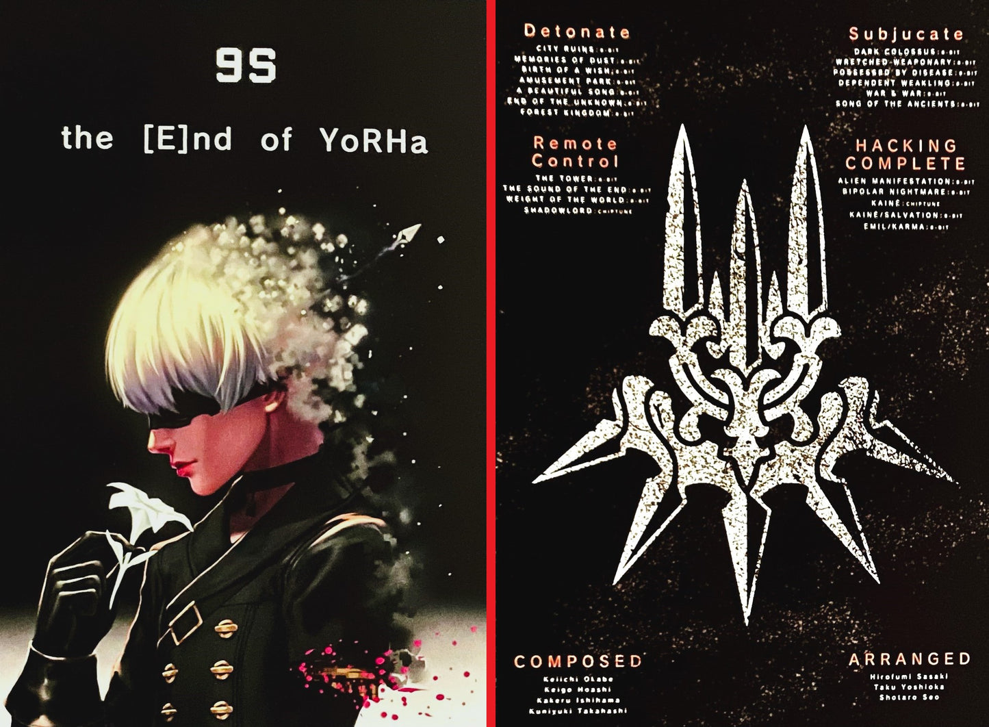 V/A – NieR • the [E]nd of YoRHa OST 2xLP (white/black vinyl)