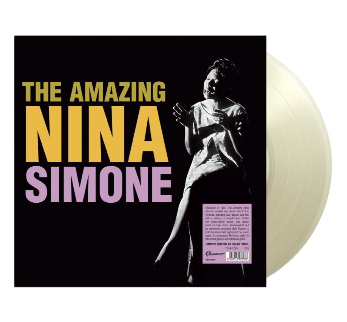 NINA SIMONE – The Amazing Nina Simone LP (clear vinyl)