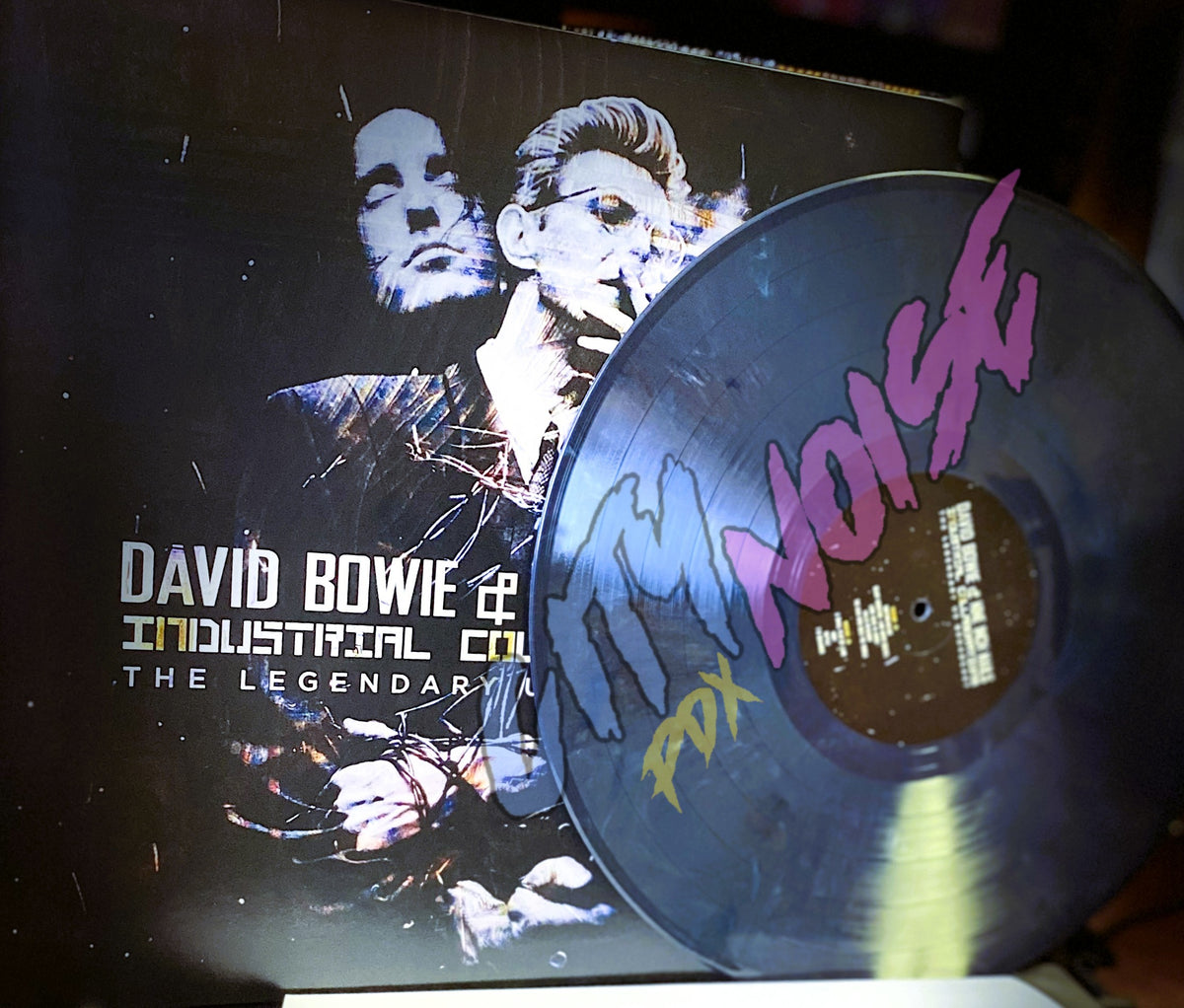 NINE INCH NAILS / DAVID BOWIE – Industrial Collaborations • The Legendary US Broadcast LP (color vinyl)