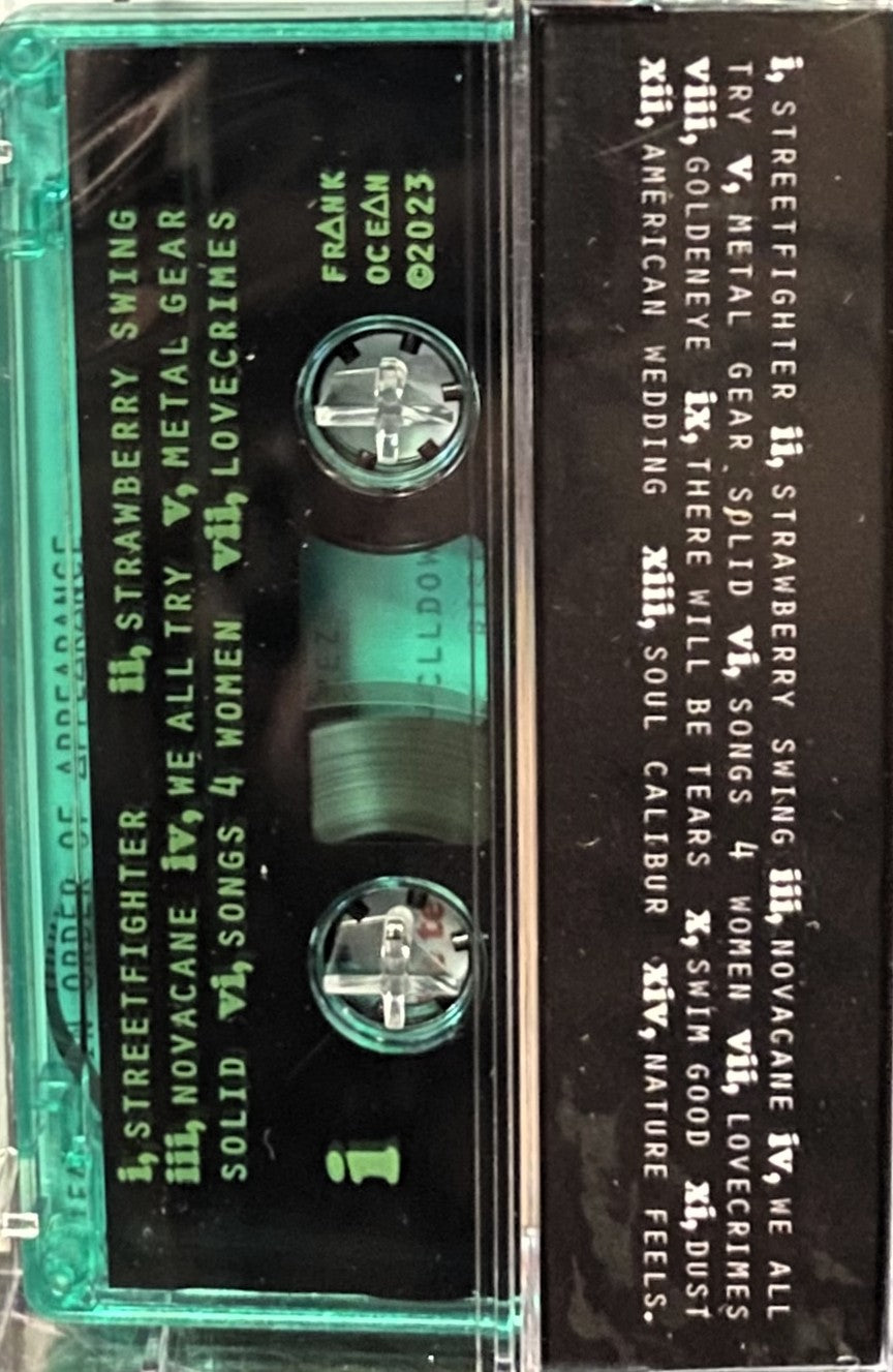 FRANK OCEAN – Nostalgia, Ultra. Cassette