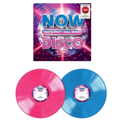 V/A – Now That's What I Call Music! • Disco 2xLP (hot pink/sky blue vinyl)