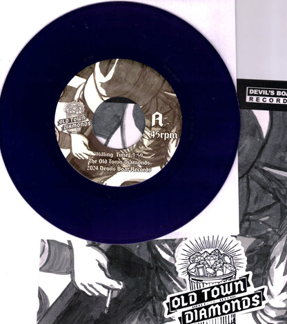 OLD TOWN DIAMONDS – Killing Time b/w Otis Yuck 7" (purple vinyl)