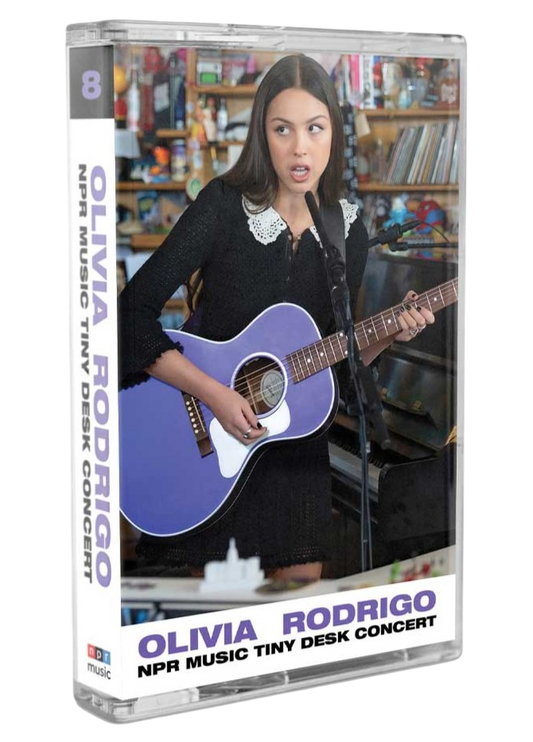 OLIVIA RODRIGO – NPR Tiny Desk Concert Cassette