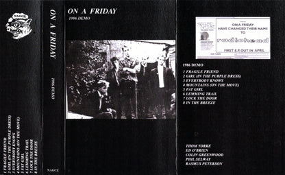ON A FRIDAY – 1986 Demo Cassette