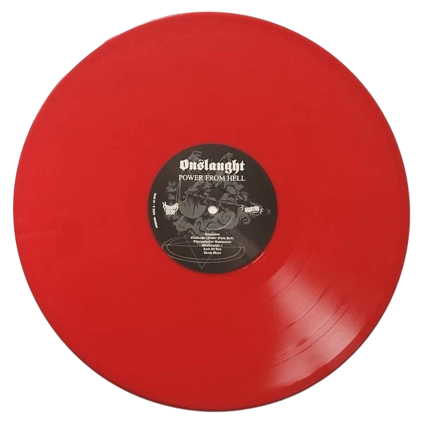 ONSLAUGHT – Power From Hell LP (red vinyl)