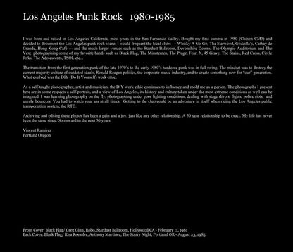 Los Angeles Punk Rock 1980-1985 Photography by Vincent Ramirez