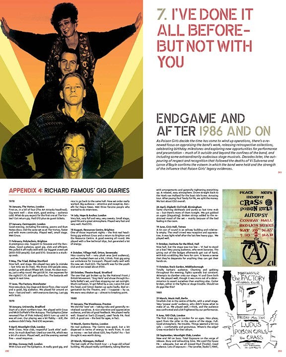 This Is a Message to Persons Unknown: The Story of Poison Girls by Rich Cross