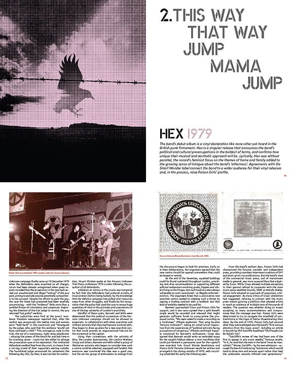 This Is a Message to Persons Unknown: The Story of Poison Girls by Rich Cross