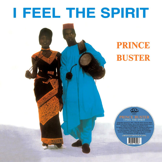 PRINCE BUSTER – I Feel The Spirit LP (blue vinyl)