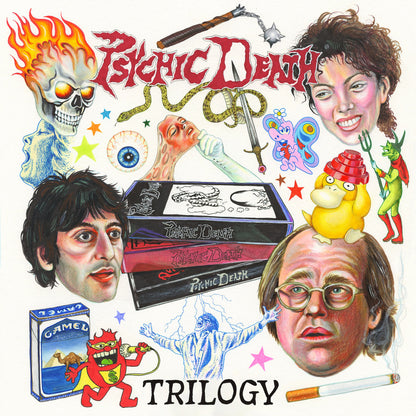 PSYCHIC DEATH – Trilogy LP (red marbled vinyl)