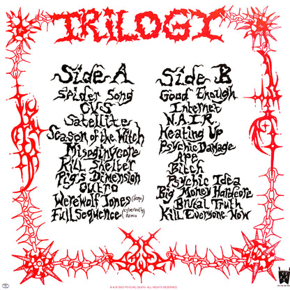 PSYCHIC DEATH – Trilogy LP (red marbled vinyl)