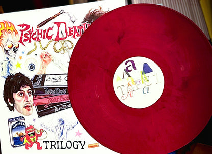 PSYCHIC DEATH – Trilogy LP (red marbled vinyl)
