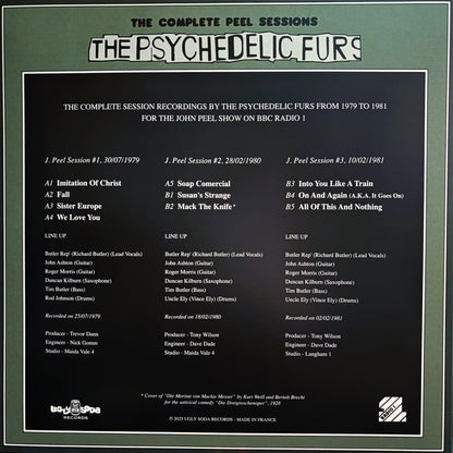 PSYCHEDELIC FURS – The Complete Peel Sessions LP (marbled color vinyl)