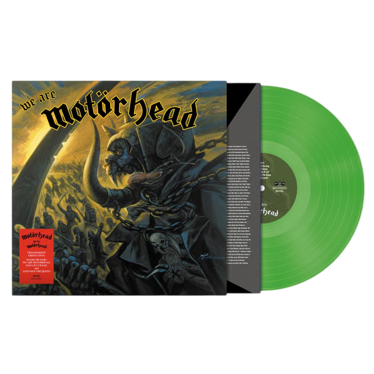 MOTÖRHEAD – We Are Motörhead LP (green translucent vinyl)