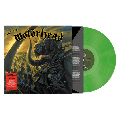 MOTÖRHEAD – We Are Motörhead LP (green translucent vinyl)
